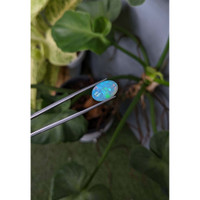 2.95 Ct. Cabochon White Opal from Australia Life Style