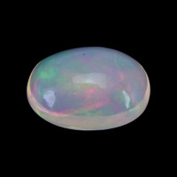 4.85 Ct. Cabochon White Opal from Australia Video