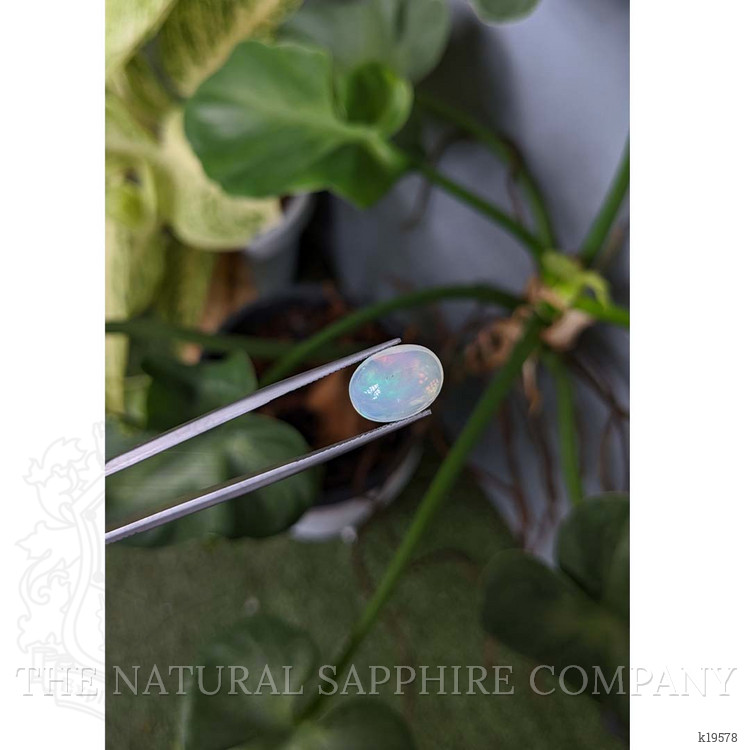 4.85 Ct. Cabochon White Opal from Australia