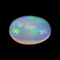 3.01 Ct. Cabochon White Opal from Australia Video