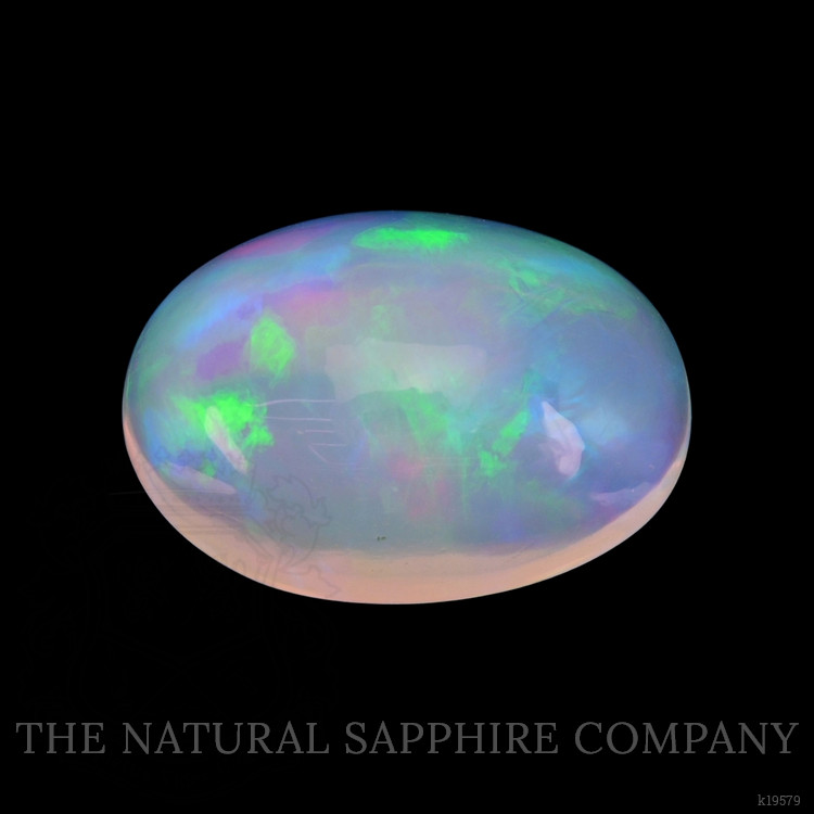 3.01 Ct. Cabochon White Opal from Australia