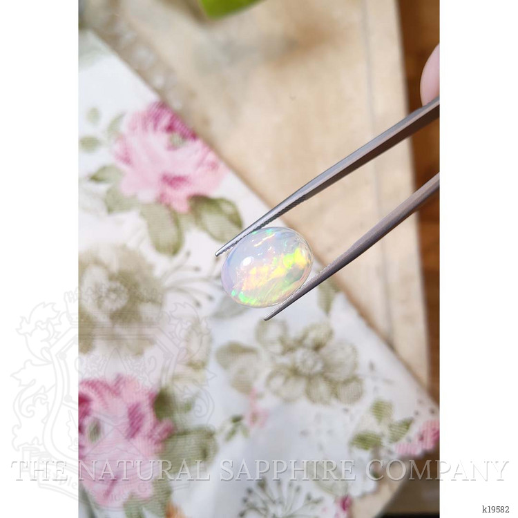 8.71 Ct. Cabochon White Opal from Australia