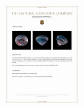 5.51 Ct. Moonstone from Ceylon (Sri Lanka) Appraisal