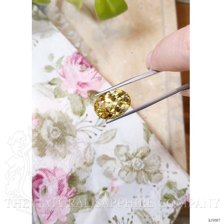 14.17 Ct. Chrysoberyl from Ceylon (Sri Lanka)