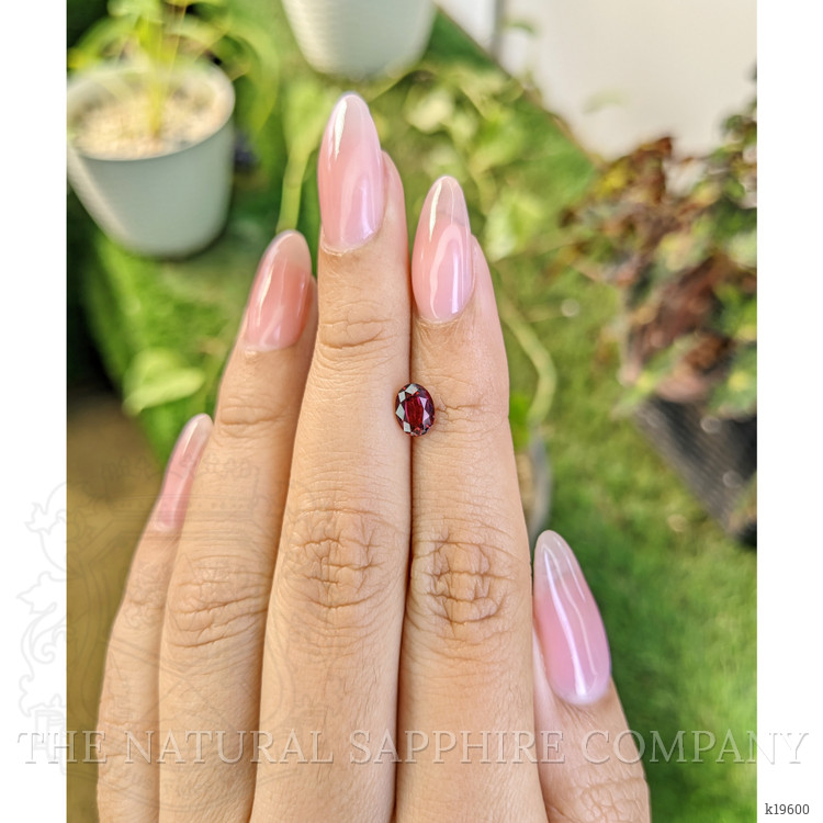 0.94 Ct. Garnet from Ceylon (Sri Lanka)