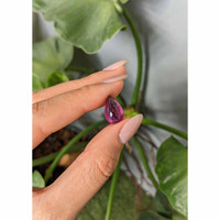 5.52 Ct. Purple Cabochon Tourmaline from Brazil Life Style
