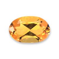 0.36 Ct. Yellowish Orange Citrine from Brazil Video