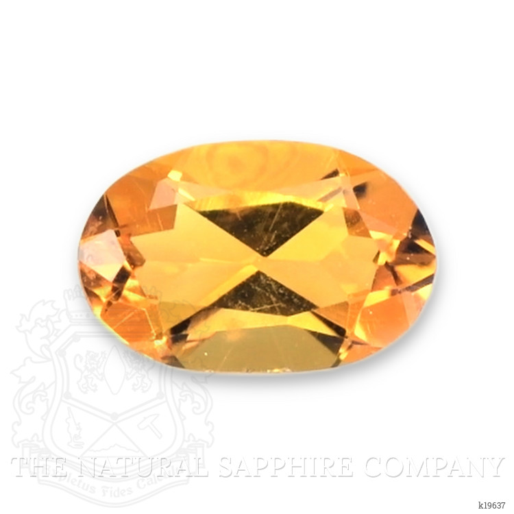 0.36 Ct. Yellowish Orange Citrine from Brazil