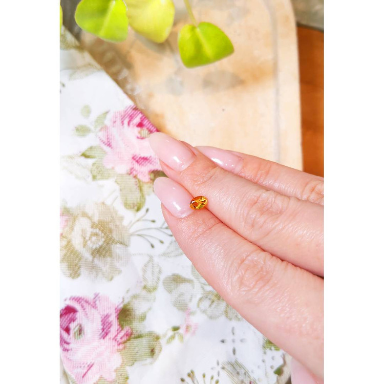 0.41 Ct. Citrine from Brazil