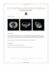 1.14 Ct. Moonstone from Madagascar Appraisal