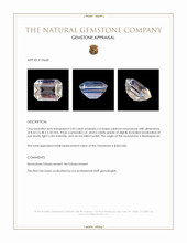 2.05 Ct. Moonstone from Madagascar Appraisal