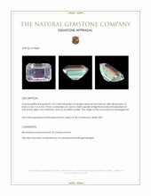 1.96 Ct. Moonstone from Madagascar Appraisal