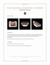 1.33 Ct. Moonstone from Madagascar Appraisal