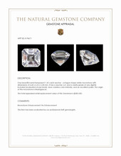 1.45 Ct. Rainbow Moonstone from Madagascar Appraisal
