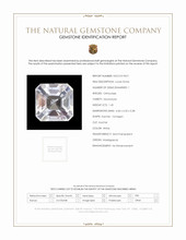 1.45 Ct. Rainbow Moonstone from Madagascar Scan Report