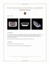 0.88 Ct. Moonstone from Madagascar Appraisal