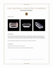 0.88 Ct. Moonstone from Madagascar Appraisal