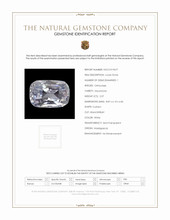 2.07 Ct. Rainbow Moonstone from Madagascar Scan Report