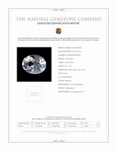 1.50 Ct. Rainbow Moonstone from Madagascar Scan Report
