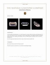 1.55 Ct. Moonstone from Madagascar Appraisal