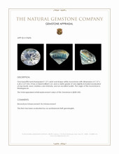 1.37 Ct. Moonstone from Madagascar Appraisal