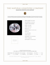 1.47 Ct. Rainbow Moonstone from Madagascar Scan Report