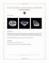 1.60 Ct. Moonstone from Madagascar Appraisal