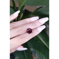 4.18 Ct. Rubellite Tourmaline from Mozambique Life Style