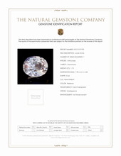 1.75 Ct. Rainbow Moonstone from Madagascar Scan Report