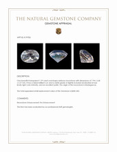 1.29 Ct. Moonstone from Madagascar Appraisal