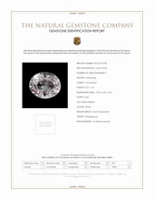 1.65 Ct. White Moonstone from Madagascar Scan Report