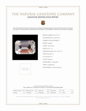 1.53 Ct. Rainbow Moonstone from Madagascar Scan Report