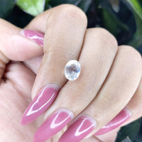 1.50 Ct. Rainbow Moonstone from Madagascar Life Style