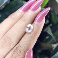 1.50 Ct. Rainbow Moonstone from Madagascar Life Style