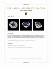 1.82 Ct. Moonstone from Madagascar Appraisal