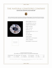1.82 Ct. Rainbow Moonstone from Madagascar Scan Report