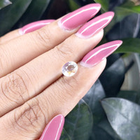 1.40 Ct. Rainbow Moonstone from Madagascar Life Style