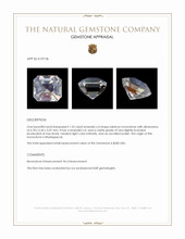 1.33 Ct. Rainbow Moonstone from Madagascar Appraisal