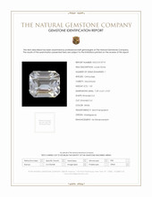 1.81 Ct. White Moonstone from Madagascar Scan Report