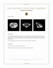 0.66 Ct. Moonstone from Madagascar Appraisal