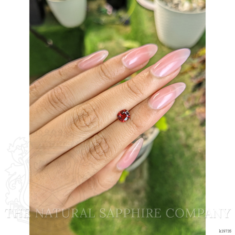 0.85 Ct. Garnet from Ceylon (Sri Lanka)