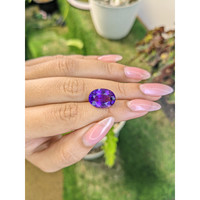 6.71 Ct. Amethyst from Ceylon (Sri Lanka) Life Style