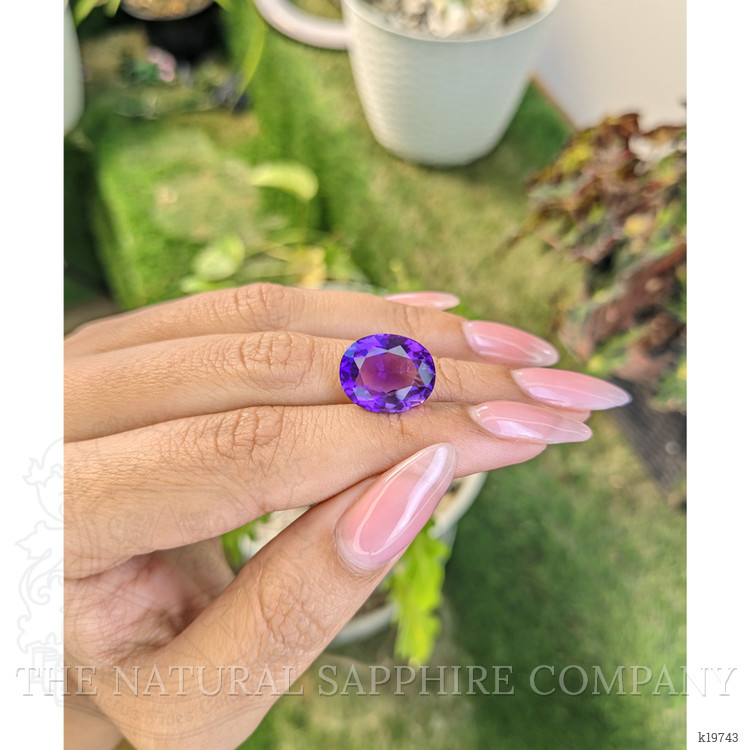 8.70 Ct. Amethyst from Ceylon (Sri Lanka)