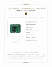 0.68 Ct. Alexandrite from Brazil Scan Report