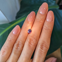 0.94 Ct. Alexandrite from Brazil Life Style