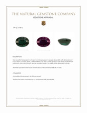 4.42 Ct. Alexandrite from Brazil Appraisal