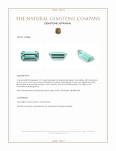 1.94 Ct. Tourmaline from Madagascar Appraisal