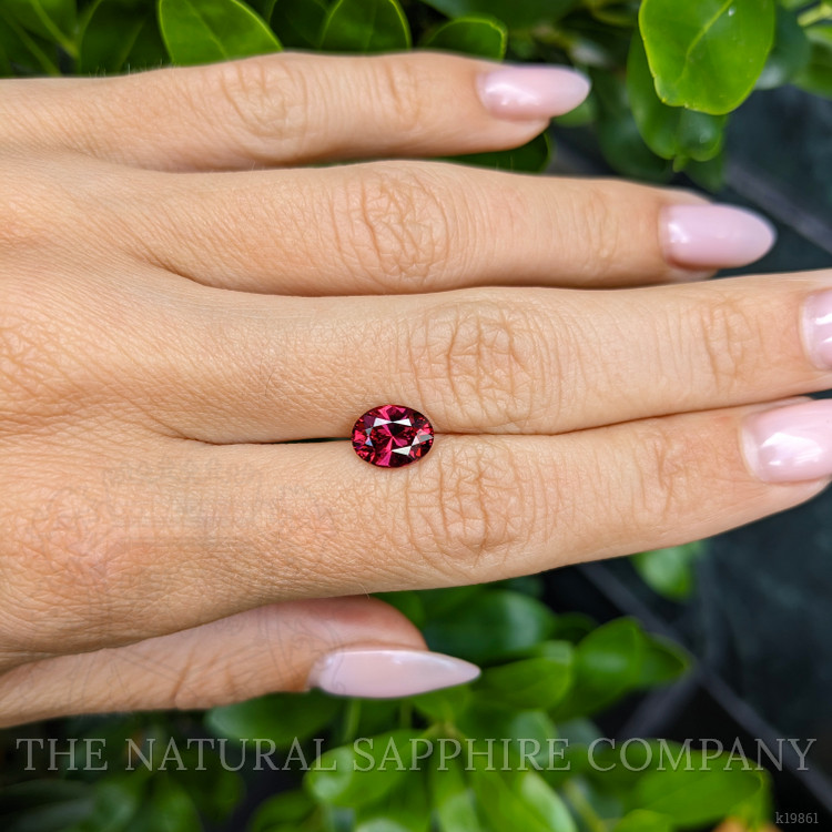 2.05 Ct. Red Rhodolite Garnet from Madagascar