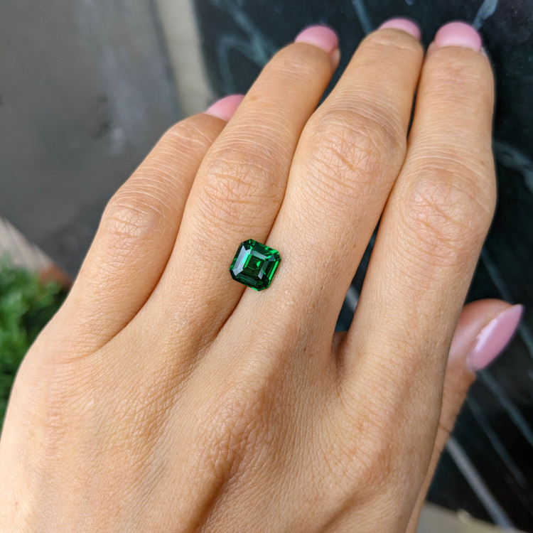 2.04 Ct. Tsavorite Garnet from Madagascar