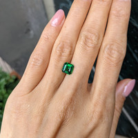 2.04 Ct. Tsavorite Garnet from Madagascar Life Style